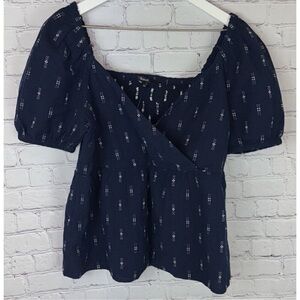 Navy Blue Women's Top
